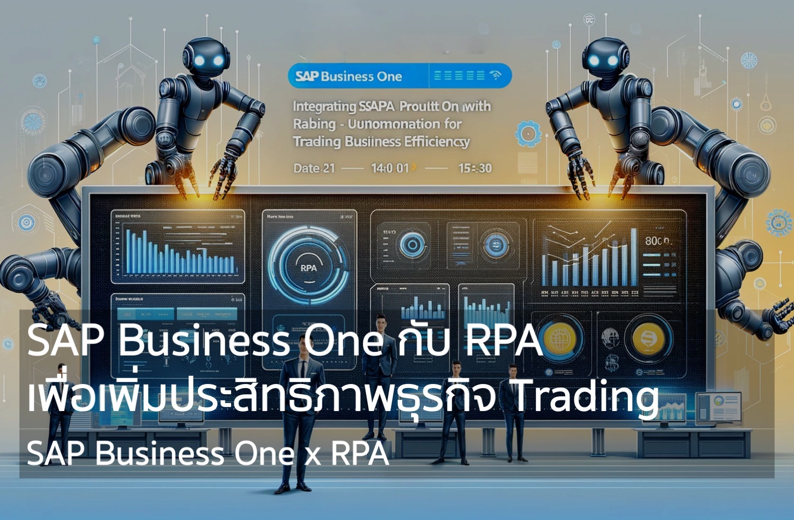 การผสานพลัง SAP Business One กับ RPA เพื่อเพิ่มประสิทธิภาพธุรกิจ ...